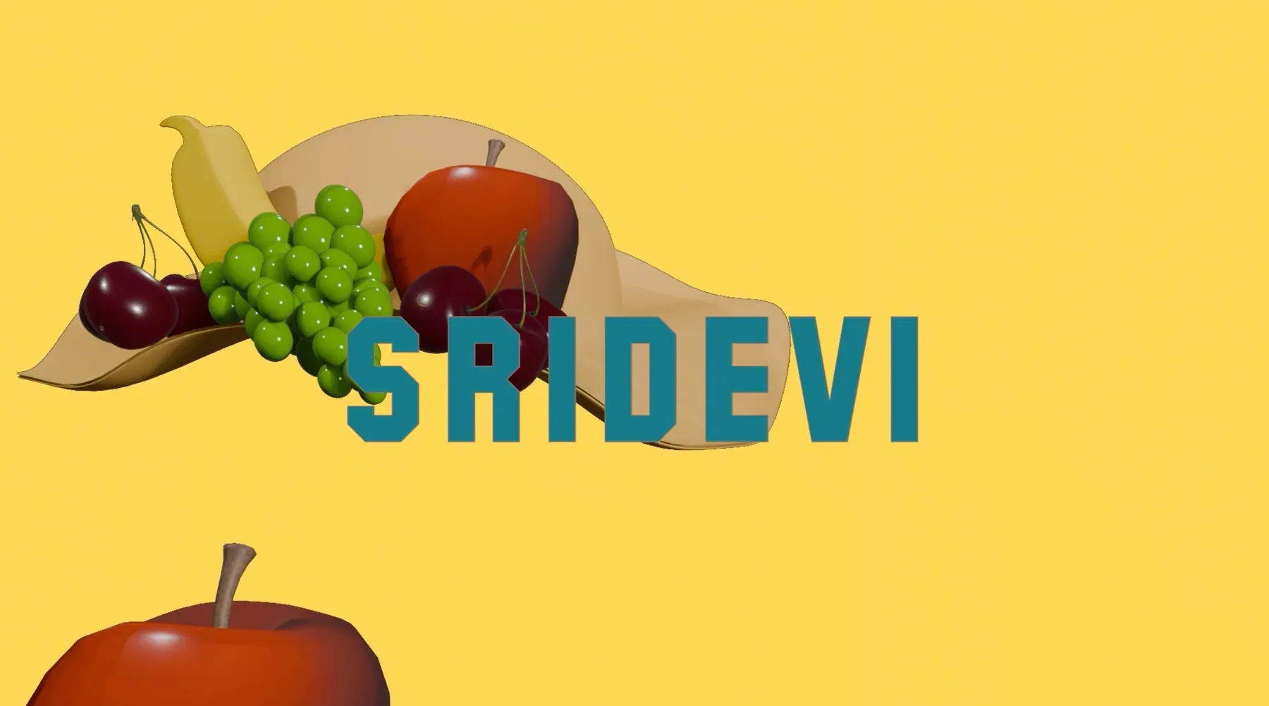 Title card for Sridevi