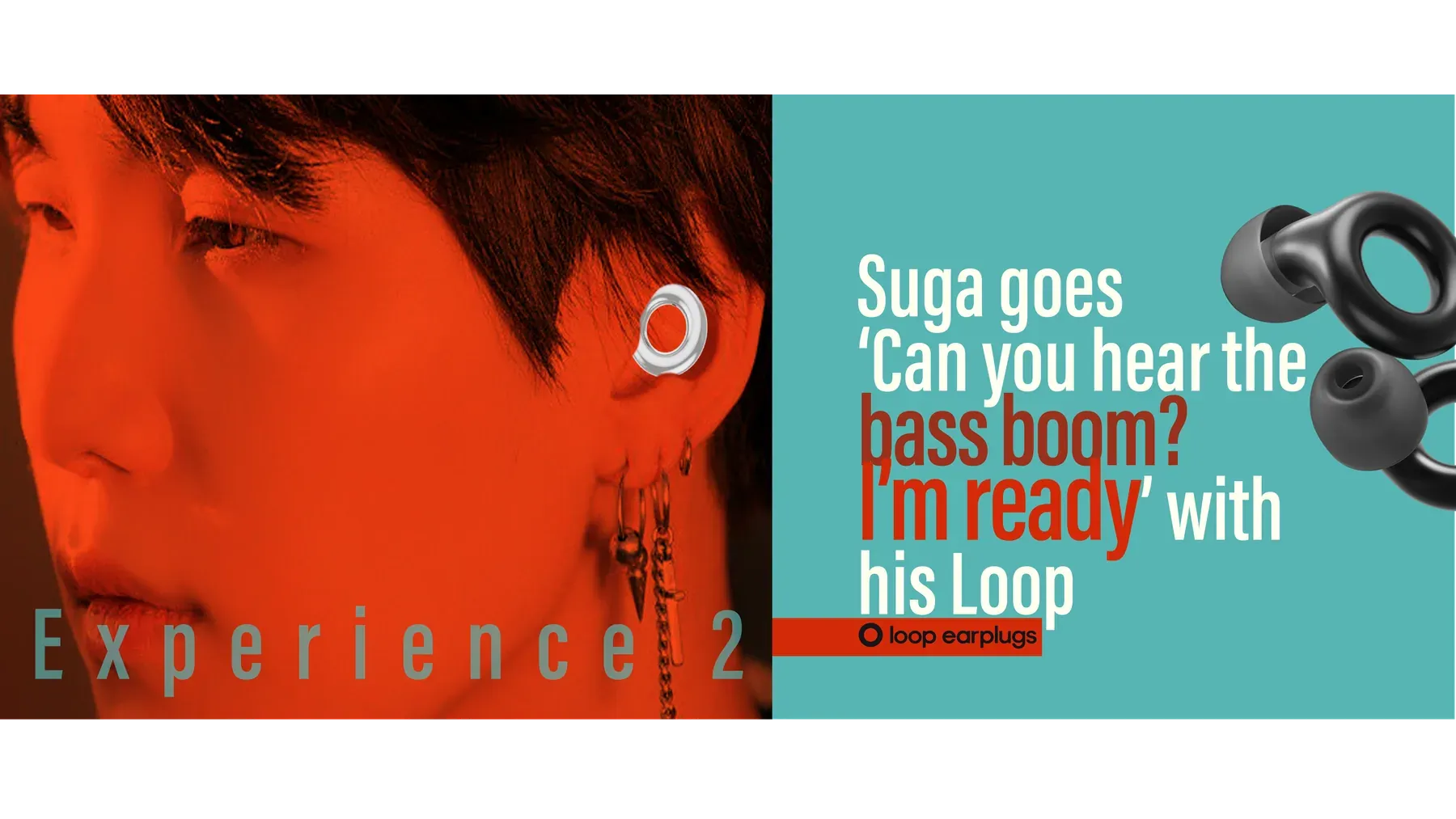 Campaign panel — Suga goes ‘Can you hear the bass boom? I’m ready’ with his Loop